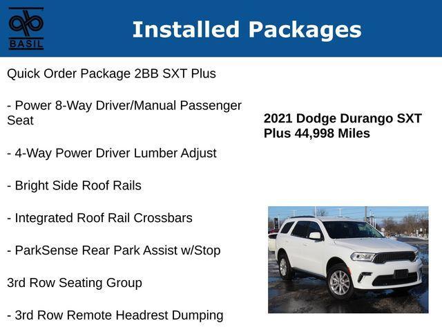 used 2021 Dodge Durango car, priced at $28,000