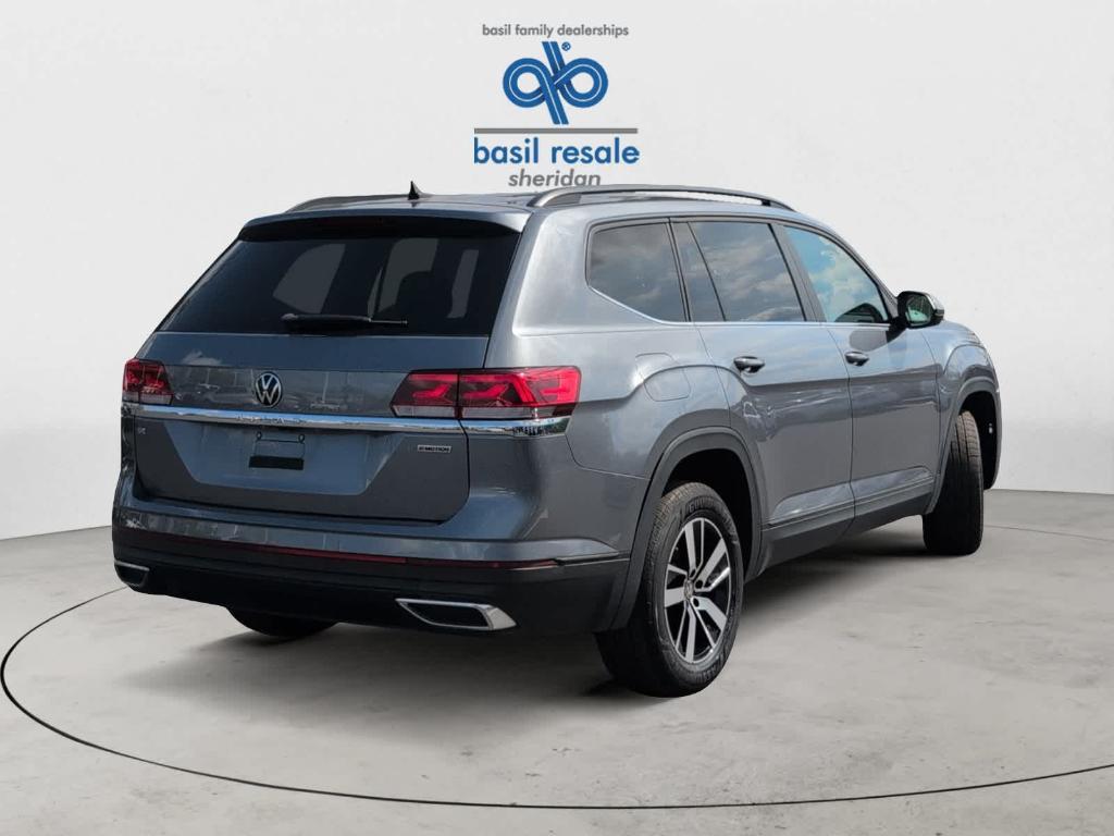 used 2022 Volkswagen Atlas car, priced at $27,800