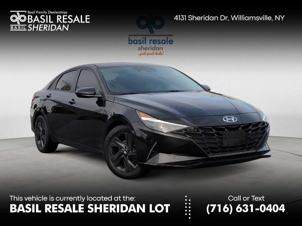 used 2021 Hyundai Elantra car, priced at $21,400