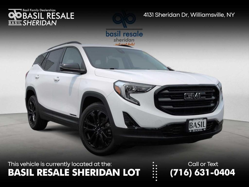 used 2021 GMC Terrain car, priced at $22,999