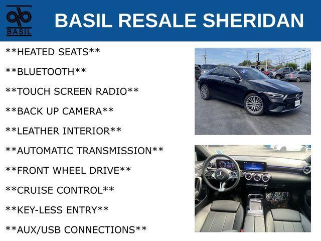 used 2024 Mercedes-Benz CLA 250 car, priced at $39,000