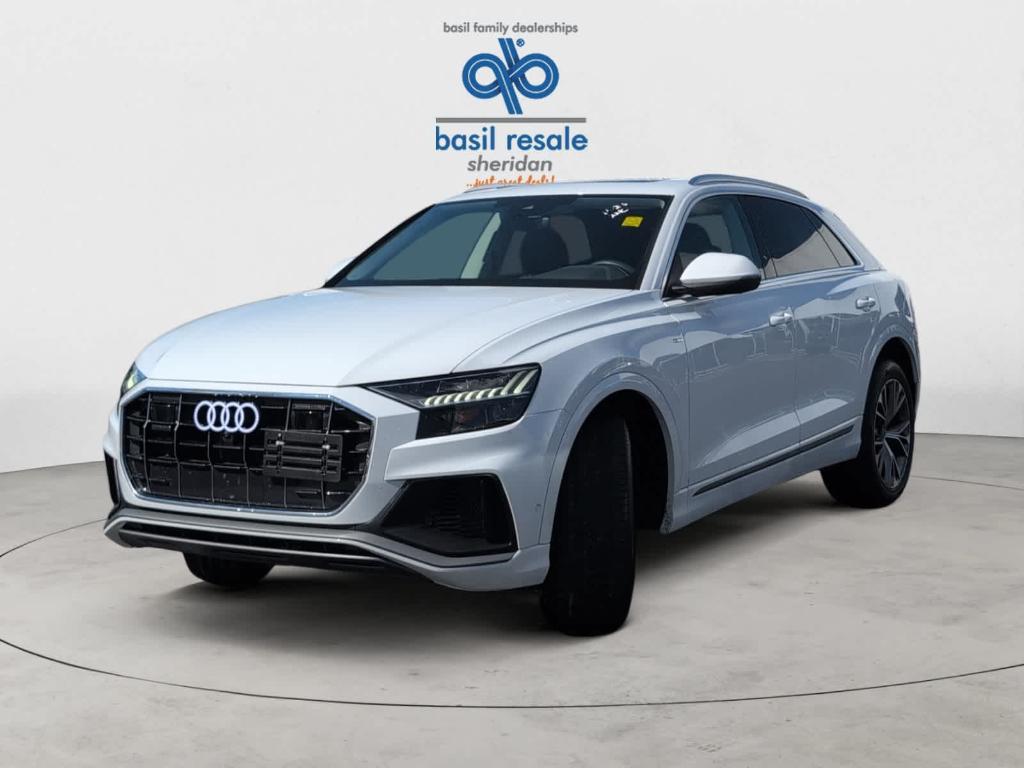 used 2023 Audi Q8 car, priced at $52,900