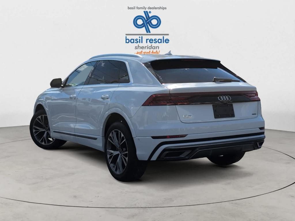 used 2023 Audi Q8 car, priced at $52,900