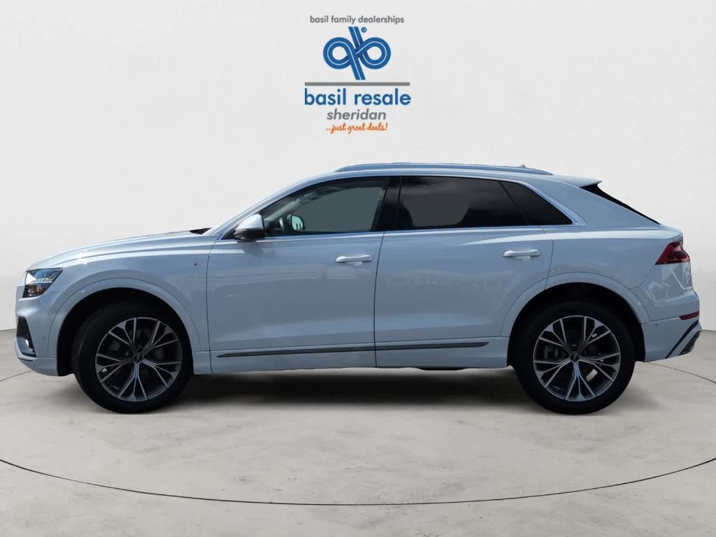 used 2023 Audi Q8 car, priced at $52,900