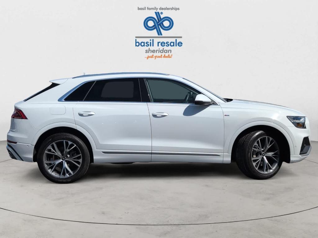 used 2023 Audi Q8 car, priced at $52,900