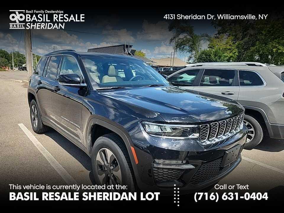 used 2023 Jeep Grand Cherokee 4xe car, priced at $33,644