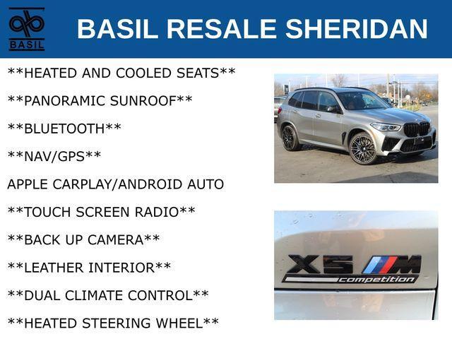 used 2021 BMW X5 M car, priced at $68,500