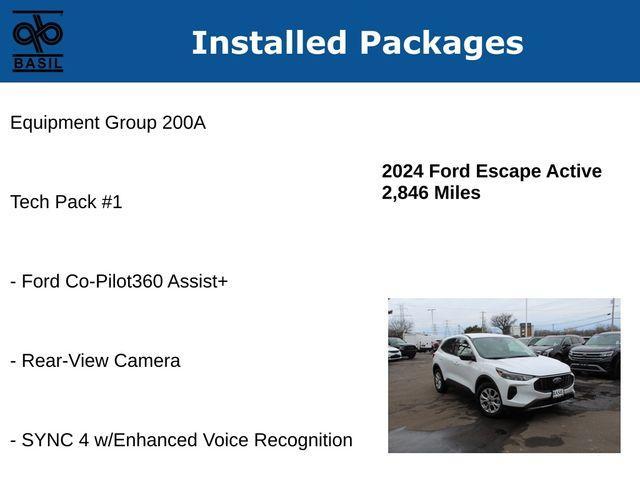 used 2024 Ford Escape car, priced at $25,000