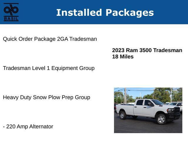 used 2023 Ram 3500 car, priced at $46,800