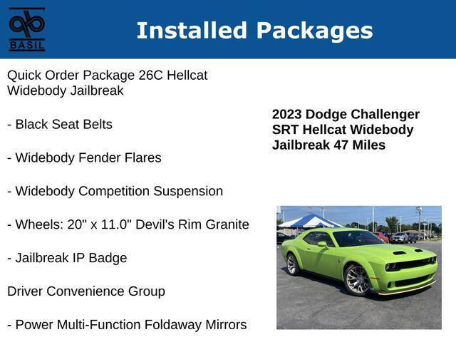 used 2023 Dodge Challenger car, priced at $79,700