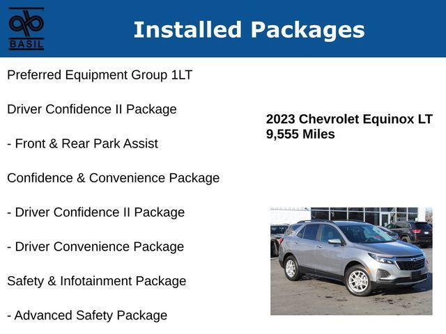 used 2023 Chevrolet Equinox car, priced at $24,500