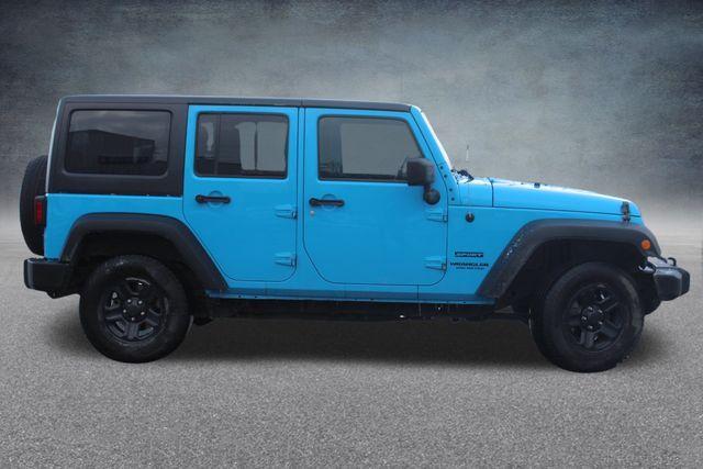 used 2017 Jeep Wrangler Unlimited car, priced at $21,500