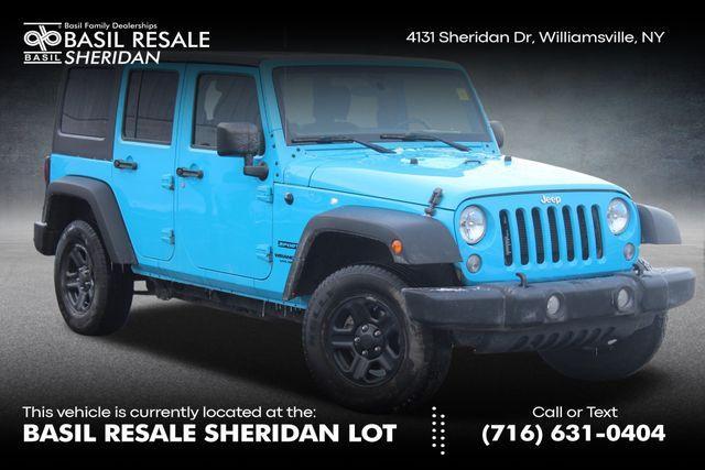 used 2017 Jeep Wrangler Unlimited car, priced at $21,500