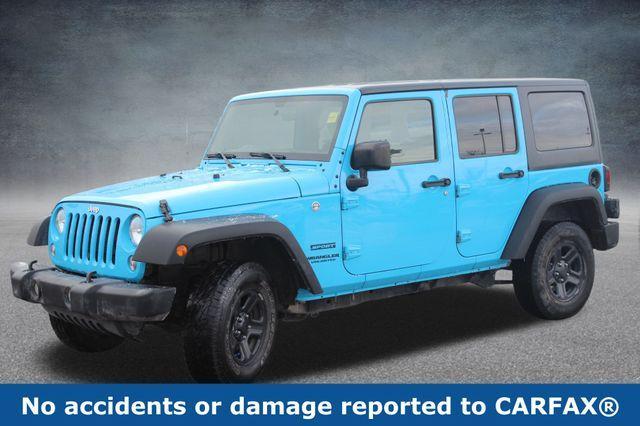 used 2017 Jeep Wrangler Unlimited car, priced at $21,500