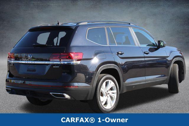 used 2021 Volkswagen Atlas car, priced at $29,200