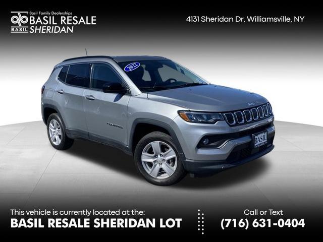 used 2022 Jeep Compass car, priced at $25,522