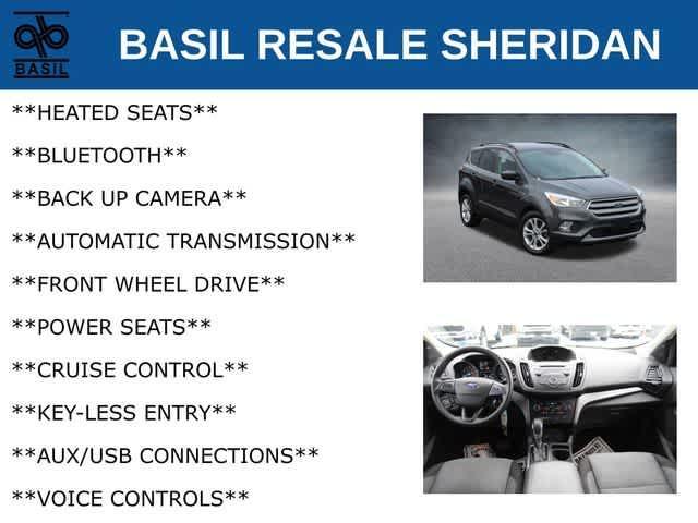used 2018 Ford Escape car, priced at $11,300