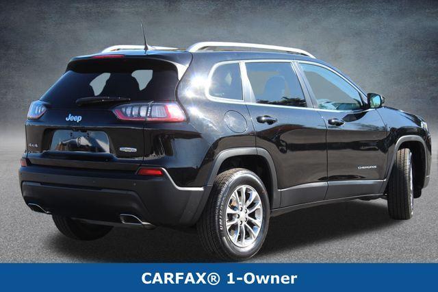 used 2021 Jeep Cherokee car, priced at $25,350