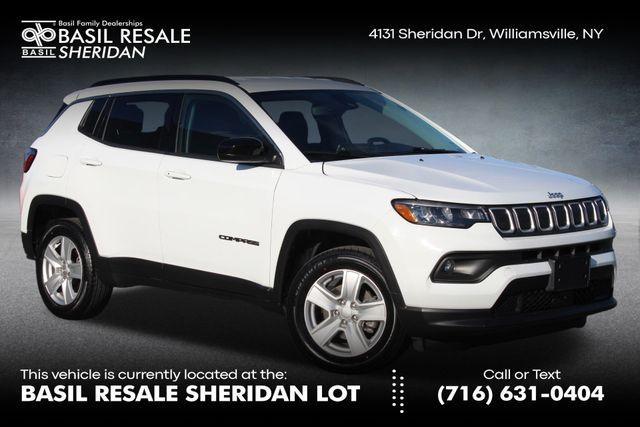 used 2022 Jeep Compass car, priced at $21,000