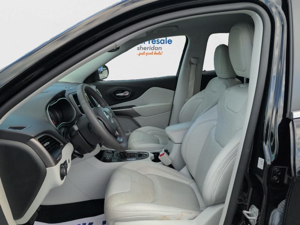 used 2022 Jeep Cherokee car, priced at $26,500
