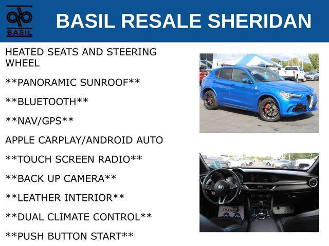 used 2018 Alfa Romeo Stelvio car, priced at $35,385