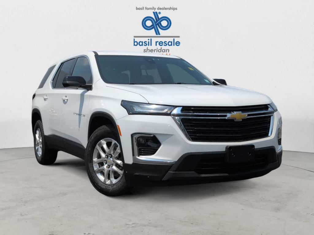 used 2023 Chevrolet Traverse car, priced at $31,500