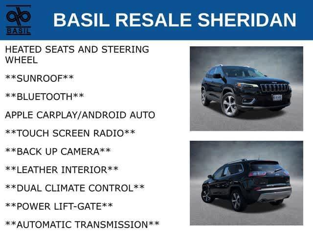 used 2021 Jeep Cherokee car, priced at $26,400