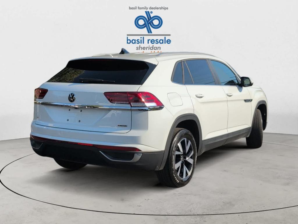used 2022 Volkswagen Atlas Cross Sport car, priced at $26,977