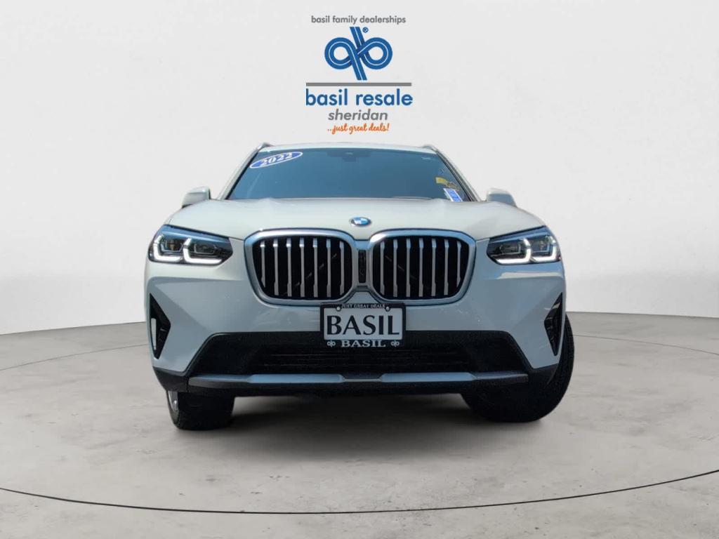 used 2022 BMW X3 car, priced at $38,500