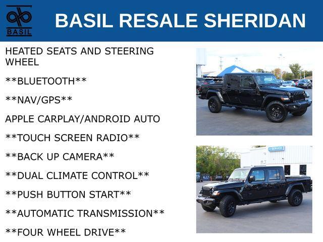 used 2022 Jeep Gladiator car, priced at $37,500