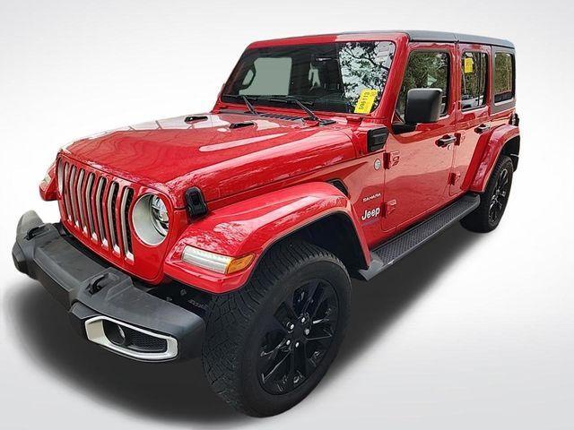 used 2021 Jeep Wrangler Unlimited 4xe car, priced at $32,000