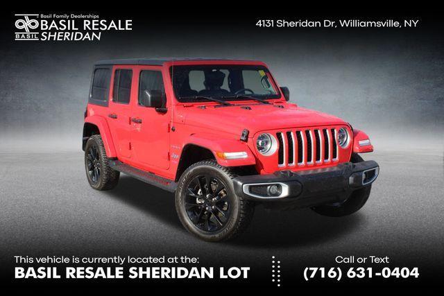 used 2021 Jeep Wrangler Unlimited 4xe car, priced at $30,200