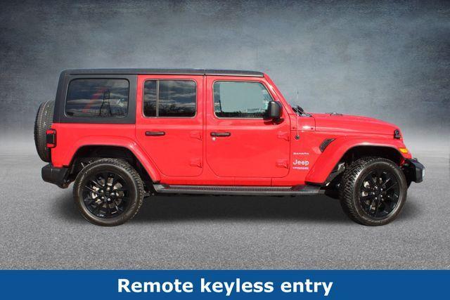 used 2021 Jeep Wrangler Unlimited 4xe car, priced at $30,200