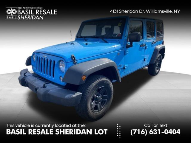 used 2017 Jeep Wrangler Unlimited car, priced at $23,966