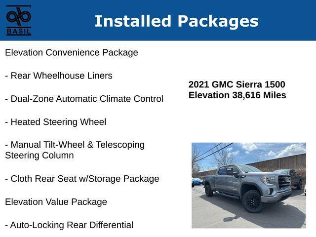 used 2021 GMC Sierra 1500 car, priced at $41,000
