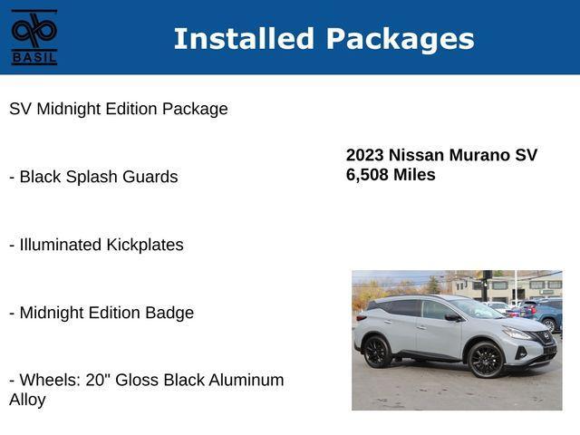 used 2023 Nissan Murano car, priced at $30,500