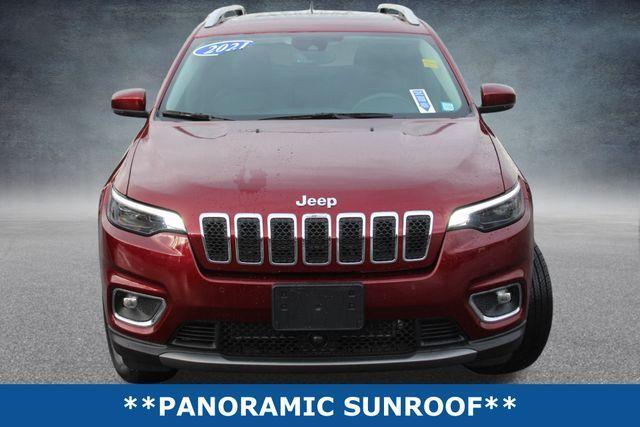 used 2021 Jeep Cherokee car, priced at $25,700