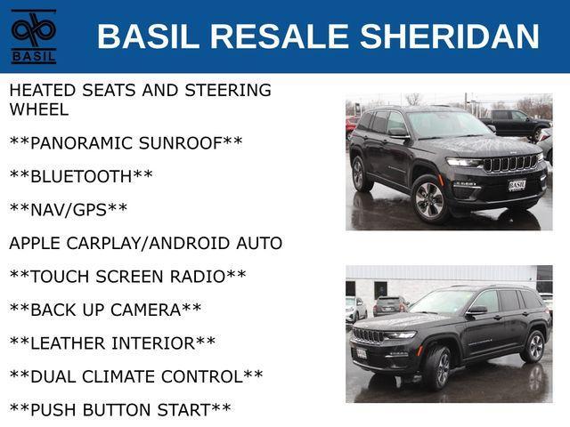 used 2022 Jeep Grand Cherokee 4xe car, priced at $33,500