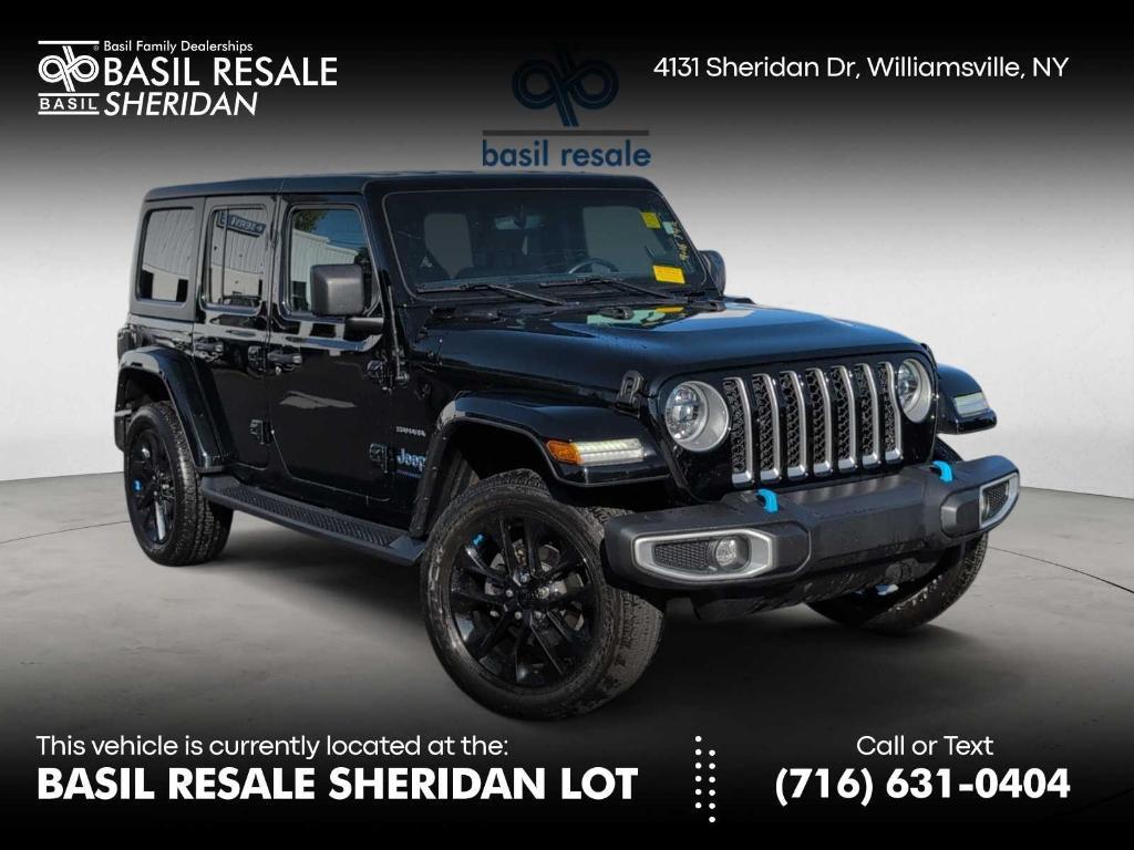 used 2023 Jeep Wrangler 4xe car, priced at $34,500