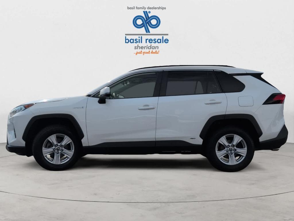 used 2019 Toyota RAV4 Hybrid car, priced at $22,000