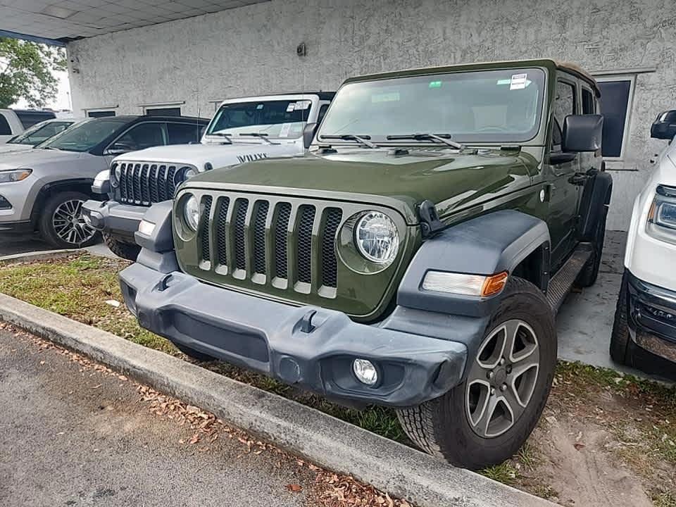 used 2021 Jeep Wrangler Unlimited car, priced at $29,600