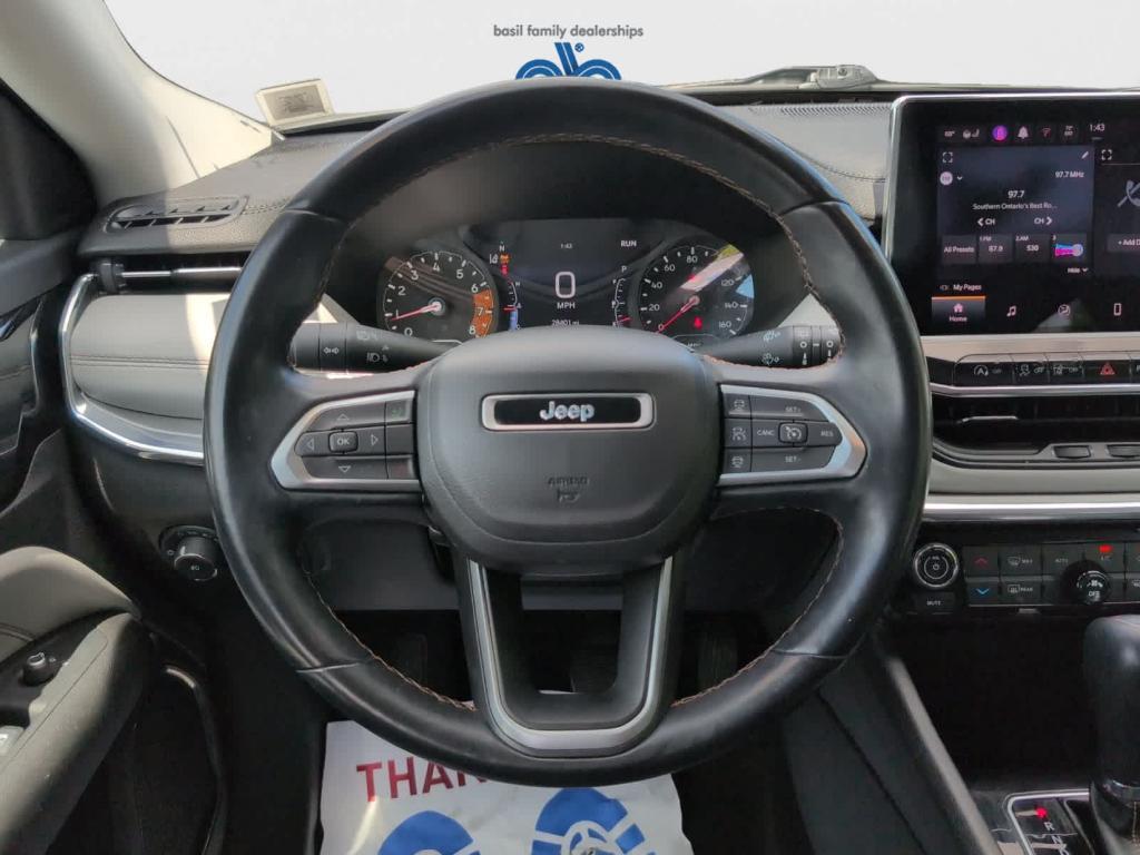 used 2022 Jeep Compass car, priced at $24,500