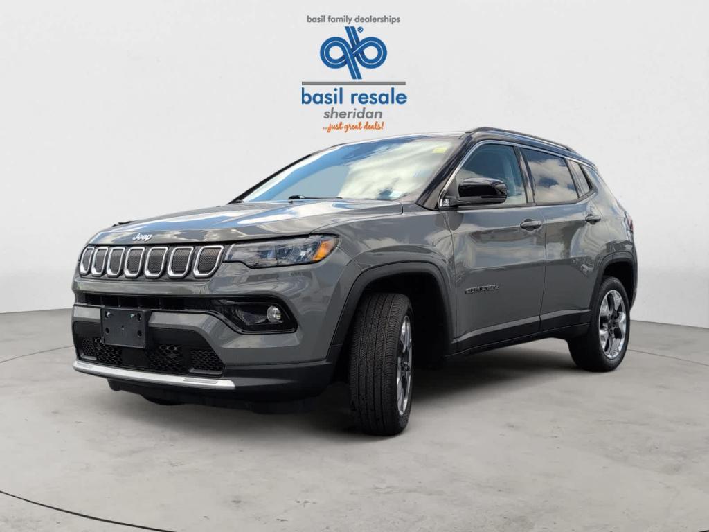 used 2022 Jeep Compass car, priced at $24,500