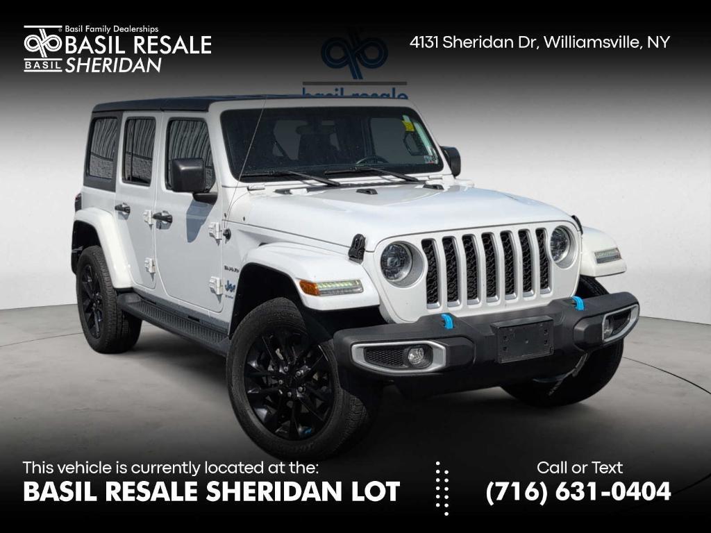 used 2023 Jeep Wrangler 4xe car, priced at $35,500