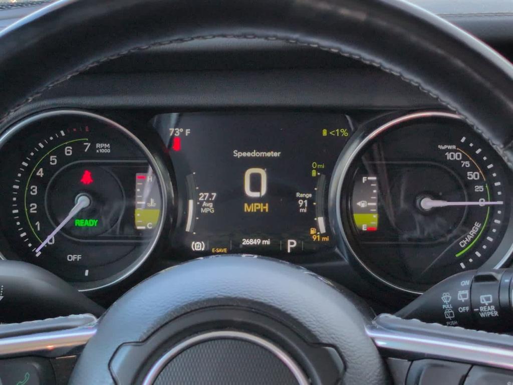 used 2023 Jeep Wrangler 4xe car, priced at $35,500