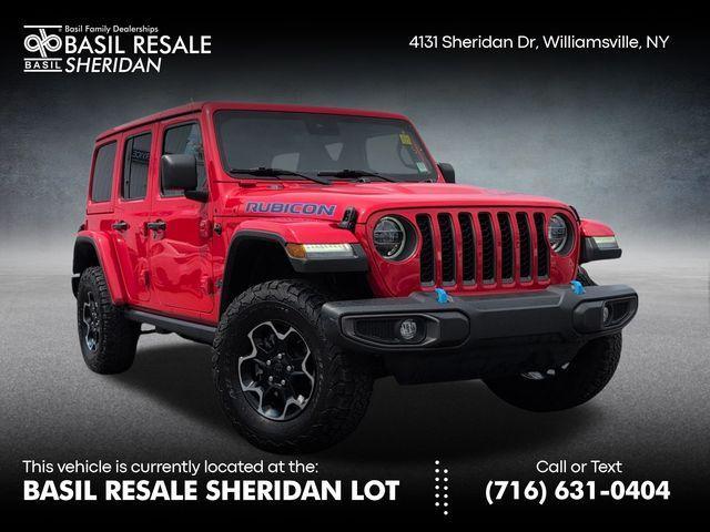 used 2022 Jeep Wrangler Unlimited 4xe car, priced at $38,000