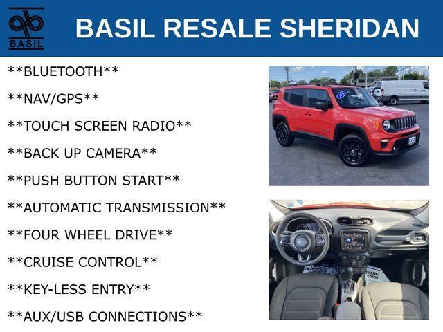 used 2022 Jeep Renegade car, priced at $20,500