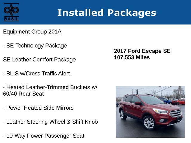 used 2017 Ford Escape car, priced at $14,000