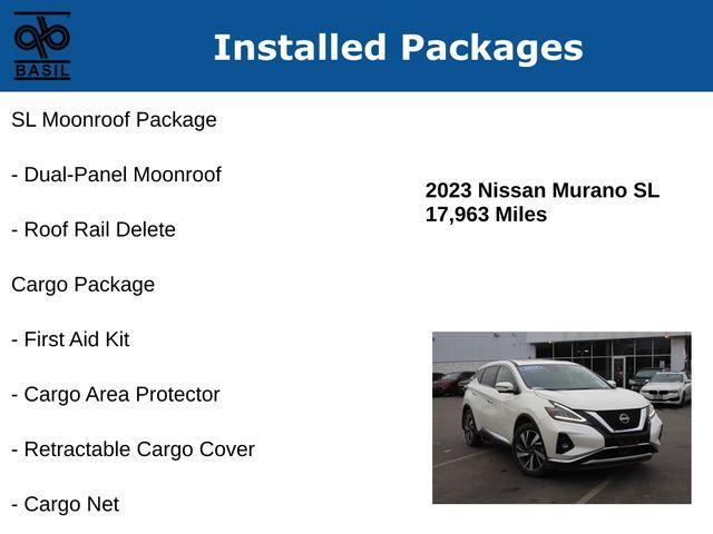 used 2023 Nissan Murano car, priced at $30,200