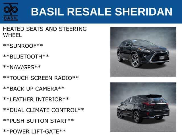 used 2019 Lexus RX 350L car, priced at $27,500